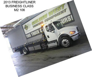 2013 FREIGHTLINER BUSINESS CLASS M2 106