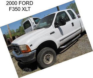 2000 FORD F350 XLT