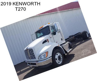 2019 KENWORTH T270