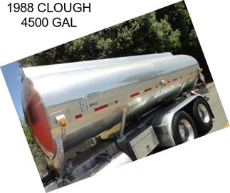 1988 CLOUGH 4500 GAL