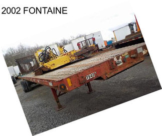 2002 FONTAINE