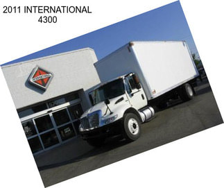 2011 INTERNATIONAL 4300