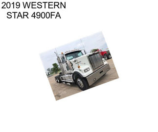 2019 WESTERN STAR 4900FA