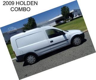 2009 HOLDEN COMBO