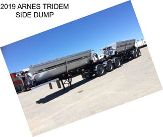 2019 ARNES TRIDEM SIDE DUMP