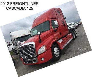 2012 FREIGHTLINER CASCADIA 125