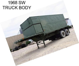 1968 SW TRUCK BODY