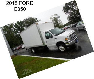 2018 FORD E350