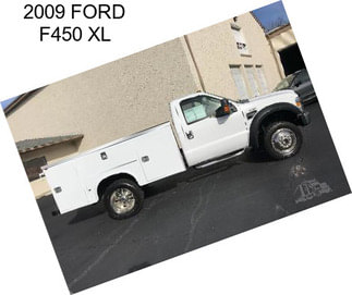 2009 FORD F450 XL