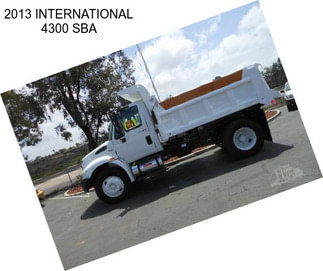 2013 INTERNATIONAL 4300 SBA