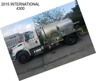 2015 INTERNATIONAL 4300