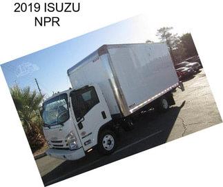 2019 ISUZU NPR