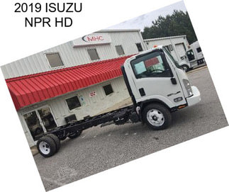 2019 ISUZU NPR HD