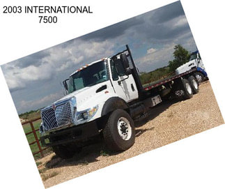 2003 INTERNATIONAL 7500