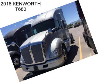 2016 KENWORTH T680