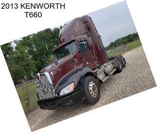 2013 KENWORTH T660