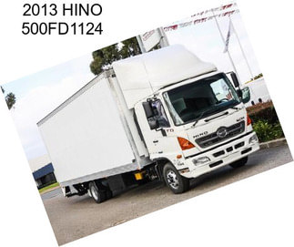 2013 HINO 500FD1124