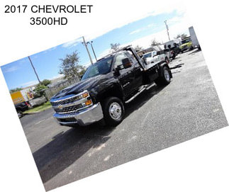 2017 CHEVROLET 3500HD