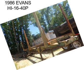 1986 EVANS HI-16-40P