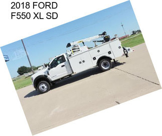 2018 FORD F550 XL SD