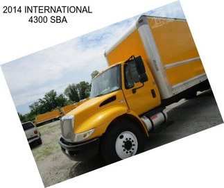 2014 INTERNATIONAL 4300 SBA