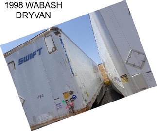 1998 WABASH DRYVAN