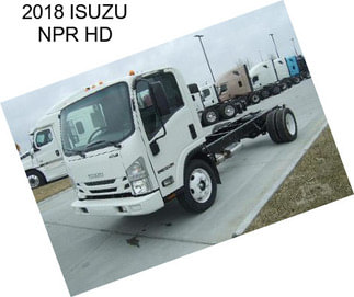 2018 ISUZU NPR HD