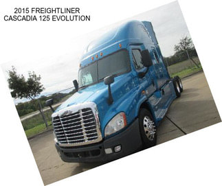 2015 FREIGHTLINER CASCADIA 125 EVOLUTION