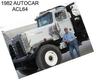 1982 AUTOCAR ACL64