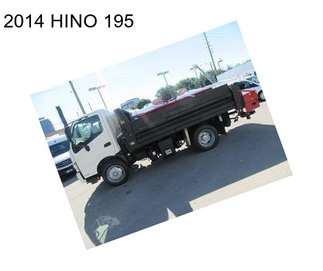 2014 HINO 195