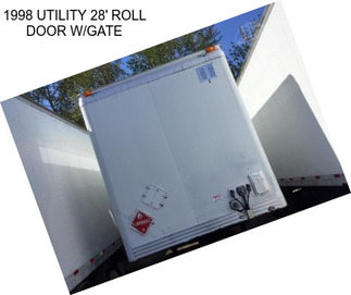 1998 UTILITY 28\' ROLL DOOR W/GATE