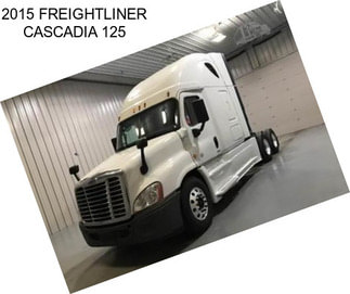 2015 FREIGHTLINER CASCADIA 125