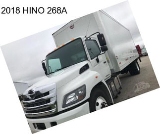 2018 HINO 268A