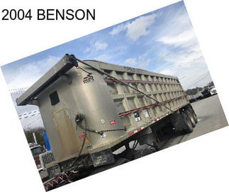 2004 BENSON