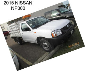 2015 NISSAN NP300