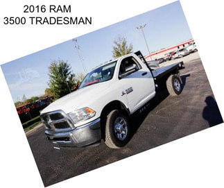 2016 RAM 3500 TRADESMAN