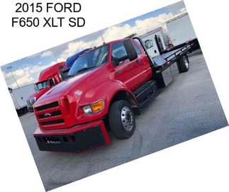 2015 FORD F650 XLT SD