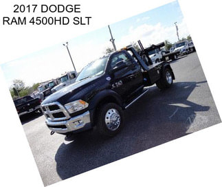 2017 DODGE RAM 4500HD SLT