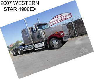 2007 WESTERN STAR 4900EX