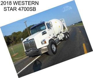 2018 WESTERN STAR 4700SB