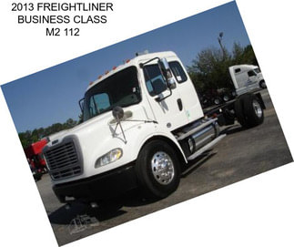 2013 FREIGHTLINER BUSINESS CLASS M2 112