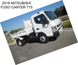 2018 MITSUBISHI FUSO CANTER 715