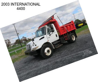 2003 INTERNATIONAL 4400