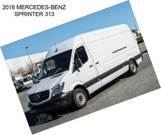 2018 MERCEDES-BENZ SPRINTER 313