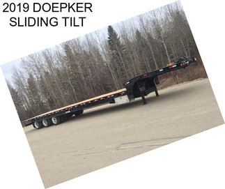 2019 DOEPKER SLIDING TILT