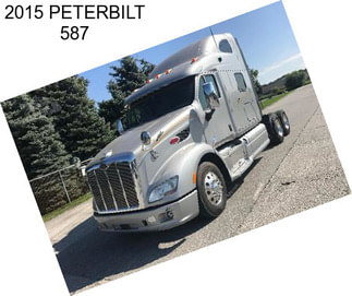 2015 PETERBILT 587