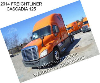 2014 FREIGHTLINER CASCADIA 125