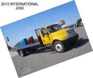 2013 INTERNATIONAL 4300