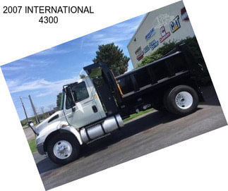 2007 INTERNATIONAL 4300