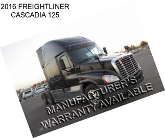 2016 FREIGHTLINER CASCADIA 125